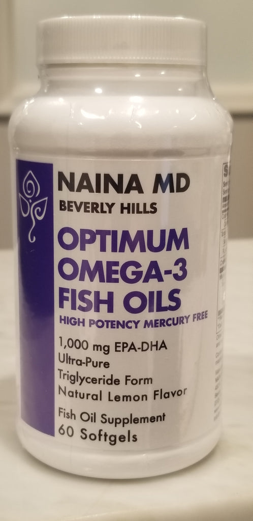 OPTIMUM OMEGA-3 FISH OIL 60ct By Naina MD