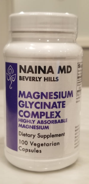 MAGNESIUM GLYCINATE COMPLEX 100ct By Naina MD