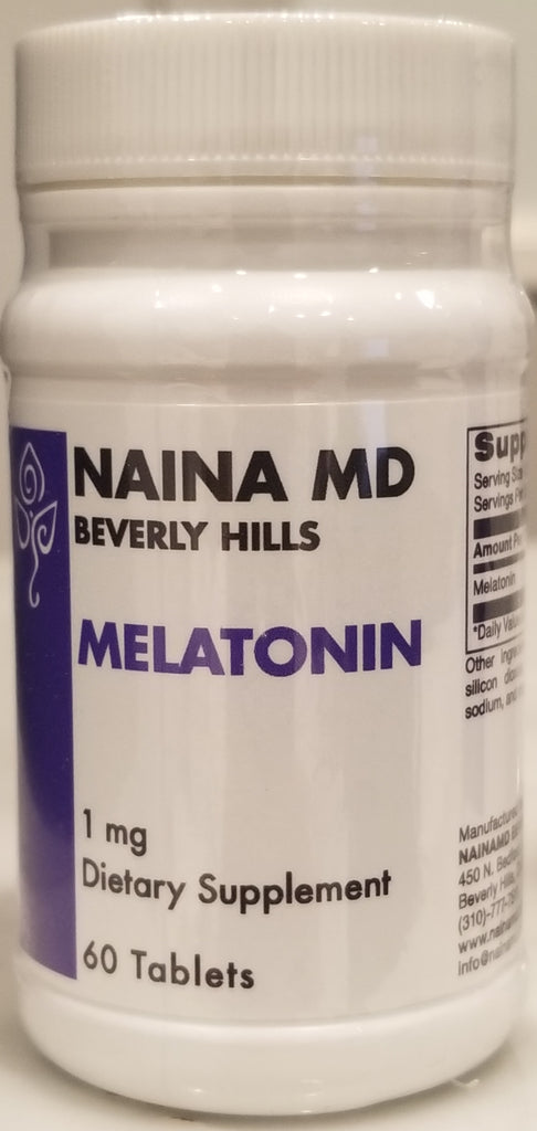 MELATONIN 1MG 60ct By NAINA MD