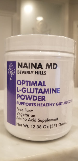 OPTIMAL L-GLUTAMINE POWDER 351 grams BY NAINA MD